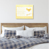 Das Florenzer Nachtigall-Versprechen Leinwanddruck (Insitu (Schlafzimmer))