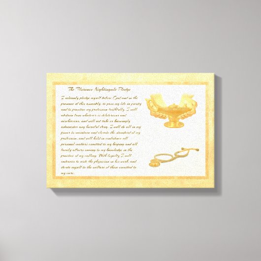 Das Florenzer Nachtigall-Versprechen Leinwanddruck (Vorderseite)