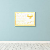 Das Florenzer Nachtigall-Versprechen Leinwanddruck (Insitu (Holzboden))