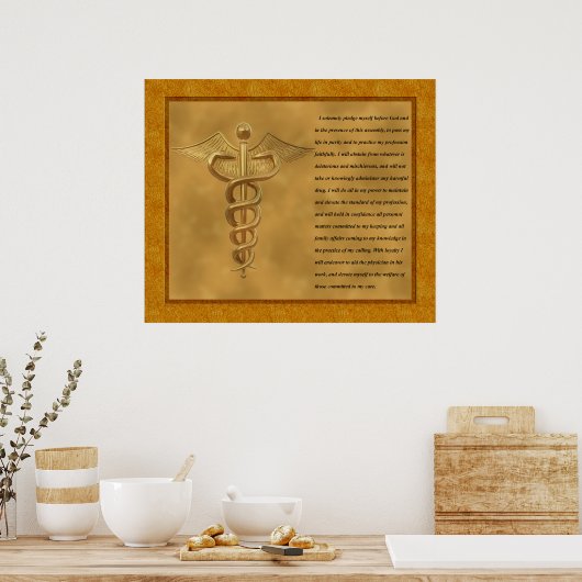 Das Florenzer Nachtigall-Versprechen Poster (Küche)