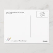 Das Flüsschen auf den Hinterwegen des Texas Hill C Postkarte (Rückseite)