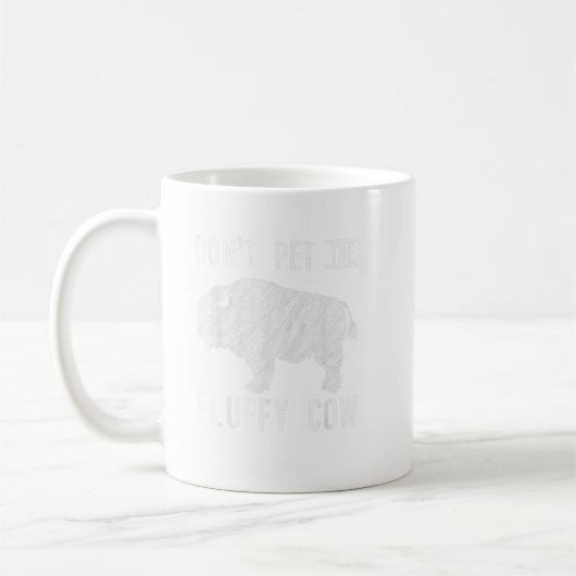 Das flüssige Kuh-Bison Buffalo National p Kaffeetasse (Links)