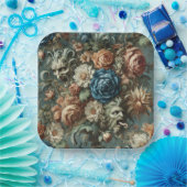 Das Flüstern, das das Messer scharf macht - Kissen Pappteller (Party)