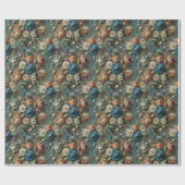 Das Flüstern, das das Messer spitzte - Barockflo Geschenkpapier (Flach)