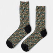 Das Flüstern, das das Messer spitzte - Delirium Socken (Linkes Detail)