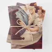 Das Flüstern eines Engels an der Wiege Geschenkpapier Set (Beispiel)