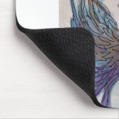 Das Flüstern von Flügeln Mousepad (Ecke)