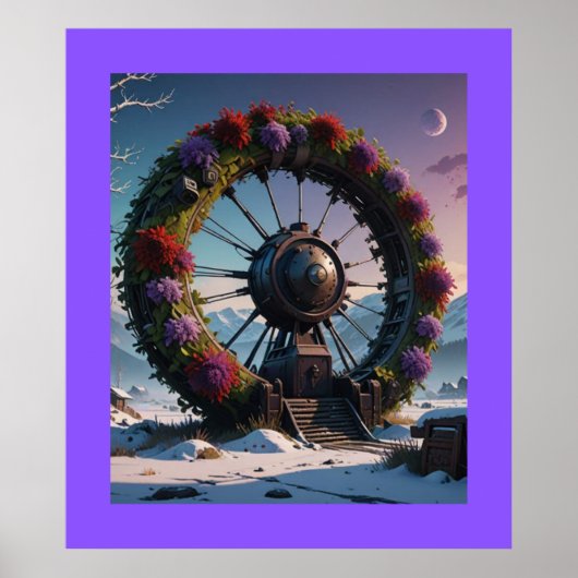 Das Flüsterrad Poster (Vorne)