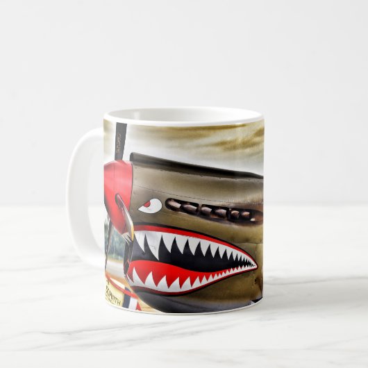 Das Flying Tigers Kaffeetasse (Vorderseite Links)