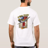 Das Flying Tigers p-40 Warhawk T-Shirt (Rückseite)