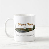 Das Flying Tigers P-40B Kaffeetasse (Links)