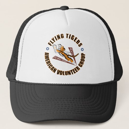 Das Flying Tigers Truckerkappe (Vorderseite)