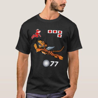Das Flying Tigers WWII Nasen-Kunst T-Shirt