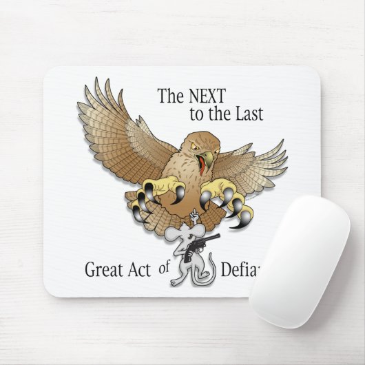 Das folgende zur letzten Tat des Trotzes Mousepad (Mit Mouse)