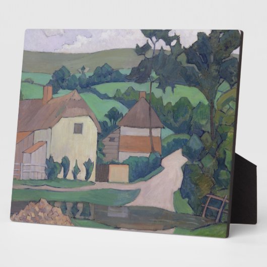 Das Ford (Öl auf Leinwand) Fotoplatte (Seite)