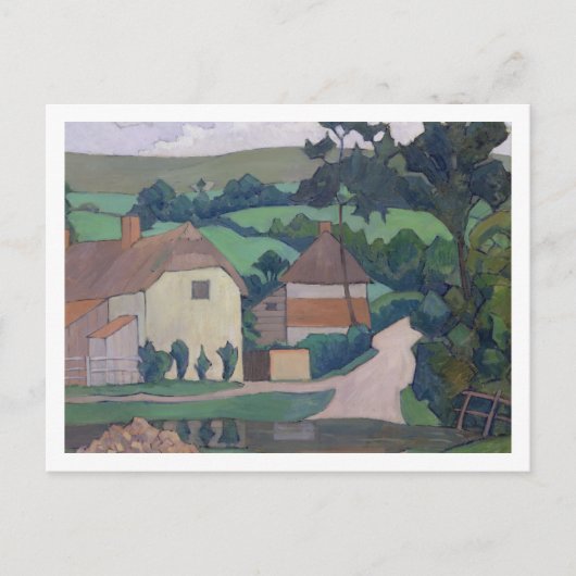 Das Ford (Öl auf Leinwand) Postkarte (Vorderseite)