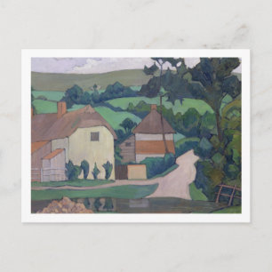 Das Ford (Öl auf Leinwand) Postkarte