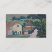 Das Ford (Öl auf Leinwand) Visitenkarte (Rückseite)