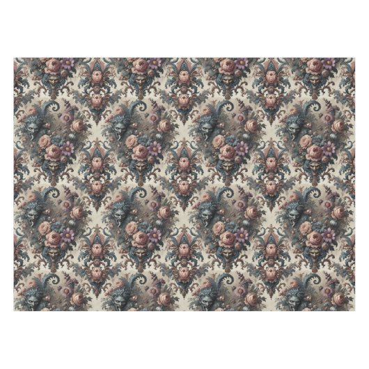 Das formelle Feuerwerk - gotisches großes Muster Tischdecke (Vorderseite (Horizontal))