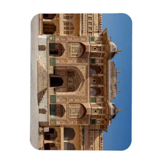 Das Fort Amber bei Jaipur in Indien Magnet (Vertikal)