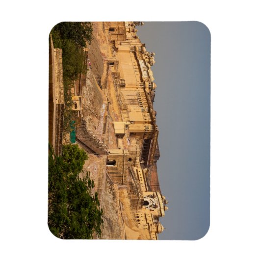 Das Fort Amber bei Jaipur in Indien Magnet (Vertikal)