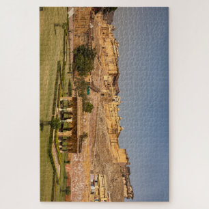 Das Fort Amber bei Jaipur in Indien Puzzle