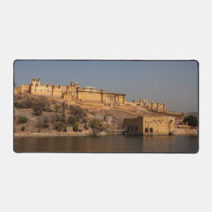 Das Fort Amber bei Jaipur in Indien Schreibtischunterlage