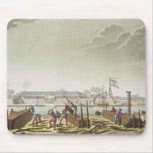 Das Fort in Batavia mit gebürtigen Blockwinden, Mousepad