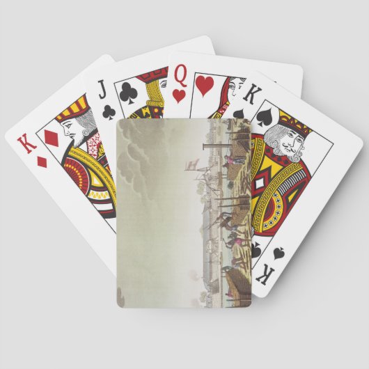 Das Fort in Batavia mit Native Loggers, Platte 50 Spielkarten (Rückseite)