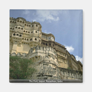Das Fort, Jaipur, Rajasthan, Indien Magnet