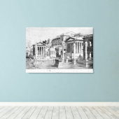 Das Forum der Antike Leinwanddruck (Insitu (Holzboden))