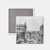 Das Forum der Antike von 1914 Magnet (Vorderseite/Rückseite)