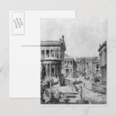 Das Forum der Antike von 1914 Postkarte (Vorne/Hinten)
