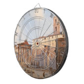 Das Forum der Antike (von Ippolito Caffi) Dartscheibe (Vorderseite rechts)