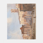 Das Forum der Antike (von Ippolito Caffi) Fleecedecke (Vorderseite)