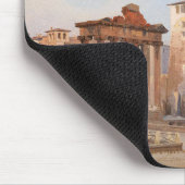 Das Forum der Antike (von Ippolito Caffi) Mousepad (Ecke)