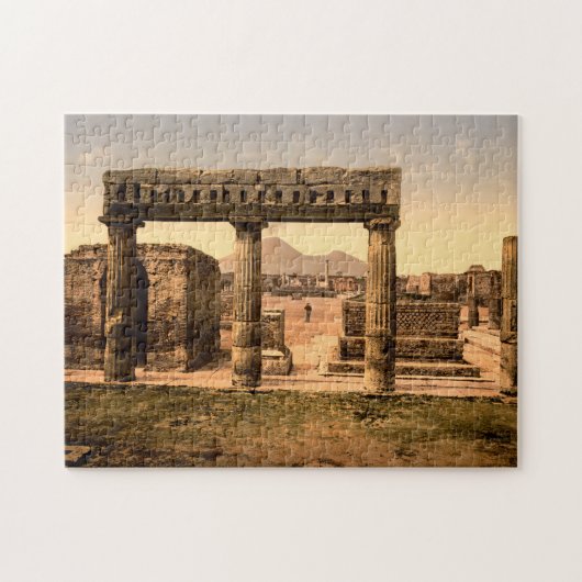 Das Forum Pompeii Italien Puzzle (Horizontal)