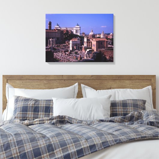 Das Forum Rom Leinwanddruck (Insitu (Schlafzimmer))