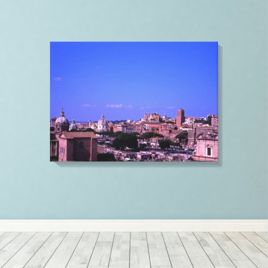 Das Forum Rom Leinwanddruck (Insitu (Holzboden))