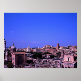 Das Forum Rom Poster