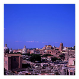 Das Forum Rom Poster