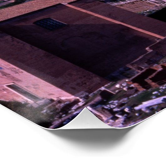 Das Forum Rom Poster (Ecke)