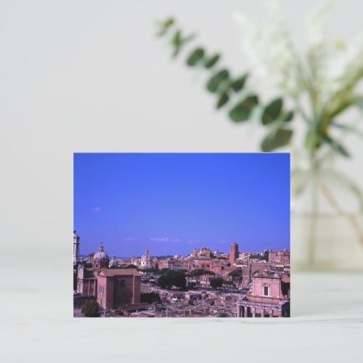 Das Forum Rom Postkarte (Stehend Vorderseite)