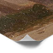 Das Forum Romanum von Ippolito Caffi Poster (Ecke)