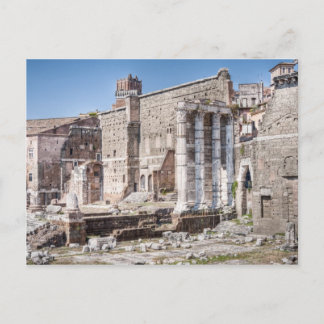 Das Forum von Augustus ist eines der Kaiserlichen Postkarte