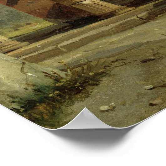 Das Forum von Pompeji Poster (Ecke)