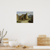 Das Forum von Pompeji Poster (Küche)