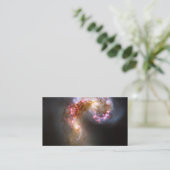 Das Foto der Antennengalaxien Visitenkarte (Stehend Vorderseite)