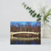 Das Foto der Bow Bridge des Central Park Postkarte (Stehend Vorderseite)