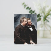 Das Foto der Brüder Lumière Postkarte (Stehend Vorderseite)